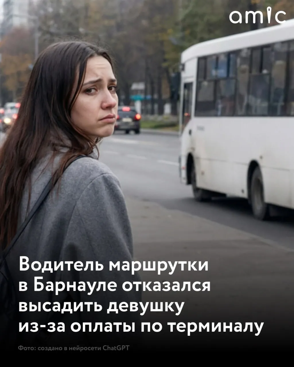 Водитель маршрутки 80 в Барнауле не сделал остановку потому что пассажирка попросила рассчитаться через терминал В итоге он специально провез девушку еще одну остановку и только после этого выпустил из салона Инцидент произошел в воскресенье 26 апреля Как рассказала amic ru пассажирка общественного транспорта она возвращалась домой около 17 часов на маршрутке 80 Он заявил что я должна отдавать ему наличку а не пользоваться терминалом Он просто проехал мимо остановки и заявил что это мне в наказание Я возмущалась но поняла что это бесполезно В итоге он высадил меня на следующей остановке и мне пришлось с вещами идти до дома большее расстояние чем рассчитывала рассказала amic ru девушка Перевозчик связался с пассажиркой и извинился перед ней Также он пообещал провести беседу с водителем чтобы в дальнейшем такие инциденты не случались Напомним с 1 мая проезд в общественном транспорте Барнаула вырастет с 40 до 45 рублей Перевозчики неоднократно жаловались мэрии города что работают в убыток и нужно срочно поднимать тариф
