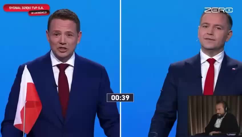 Кандидат в президенты Польши Кароль Навроцкий объяснил использование нюхательного табака во время дебатов