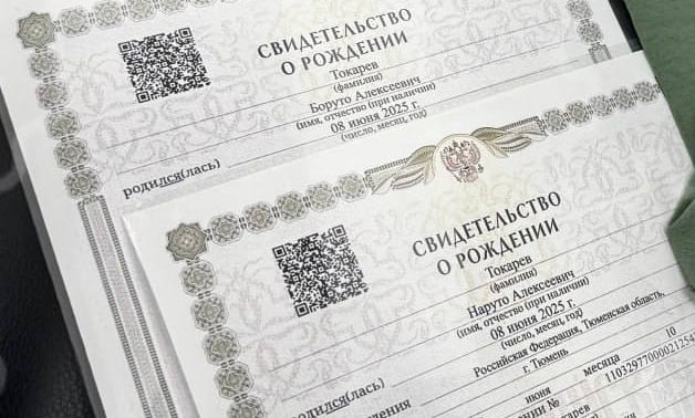 В Тюмени близнецам дали имена аниме-персонажей Наруто и Боруто. Мальчики родились 8 июня. У каждого из них отчество «Алексеевич» и фамилия «Токарев». Судя по документам, отцу детей 20 лет. Больше новостей — в Daily News