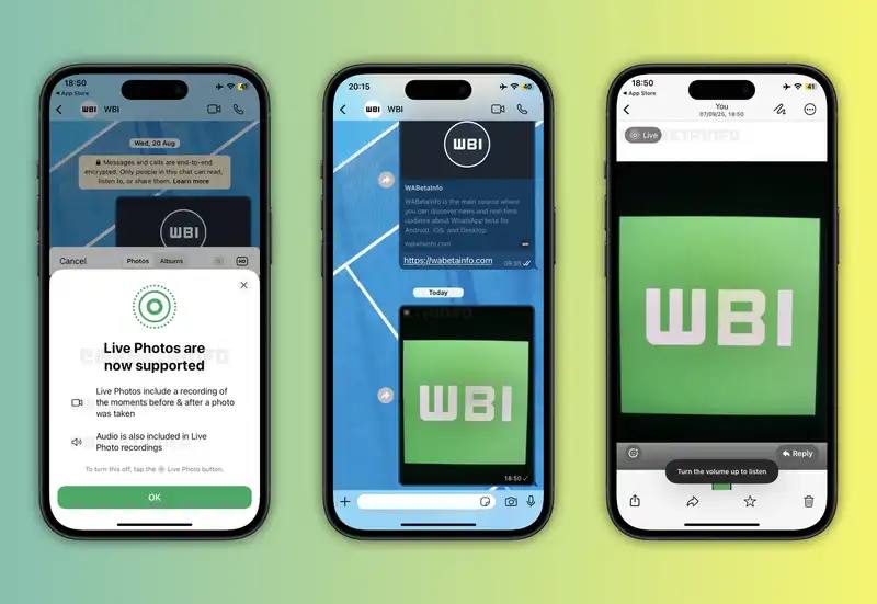 В WhatsApp на iOS появилась поддержка Live Photo It Texnologie Подписаться