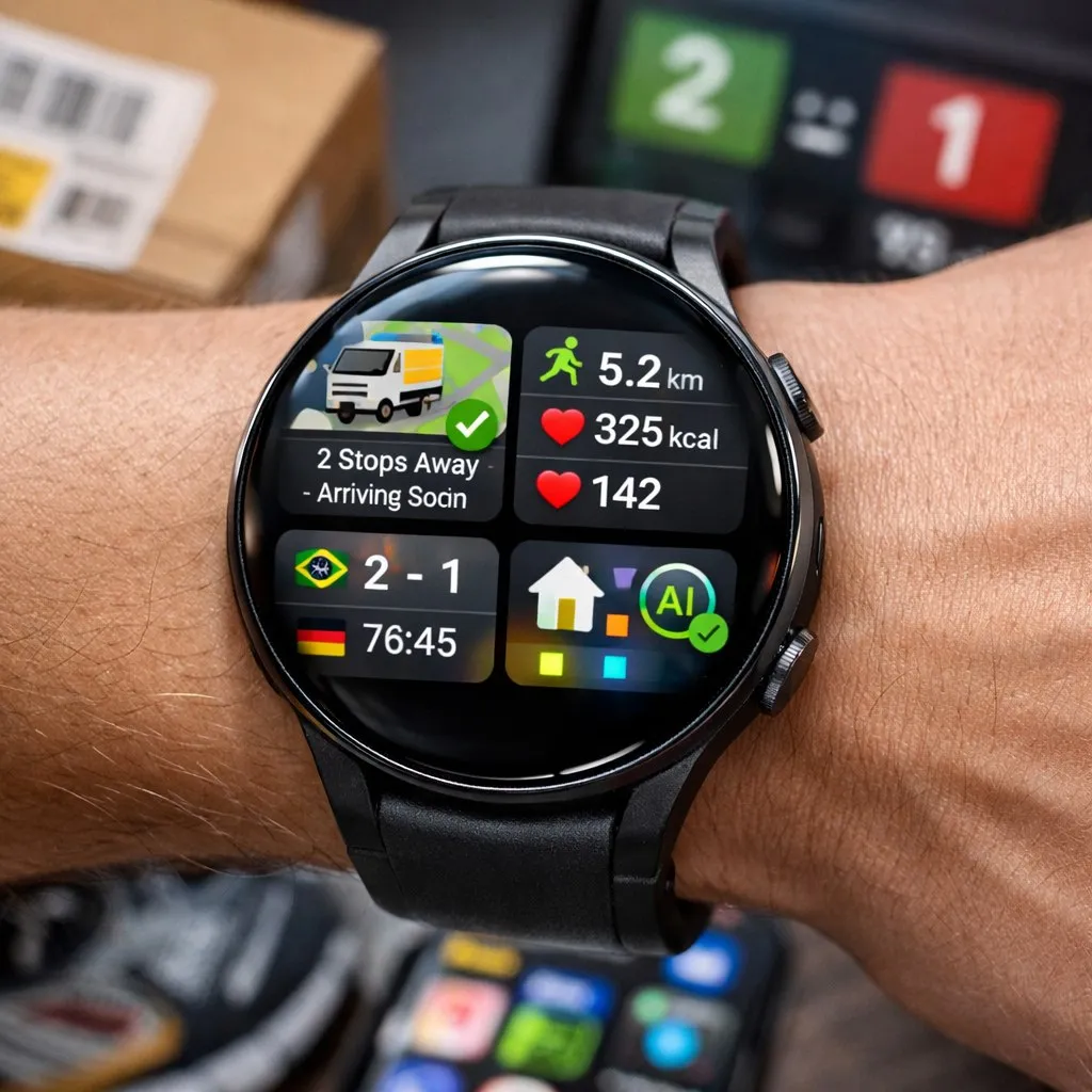 Google анонсировала обновление Wear OS 7 которое принесет функции отслеживания доставок и спортивных результатов прямо на запястье Теперь пользователи смогут получать обновления в реальном времени аналогично iPhone а также отслеживать автоматизированные задачи которые выполняет искусственный интеллект Кроме того вместо традиционных плиток в обновлении появятся новые Wear Widgets которые будут напоминать виджеты Android для более удобного доступа к информации PRO AI OFFICIAL