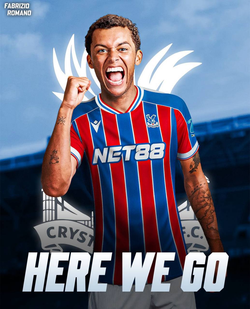 Бреннан Джонсон игрок Кристал Пэлас Here We Go от Фабрицио Романо По его информации за трансфер валлийца Тоттенхэм получит около 38 5 млн евро Заиграет myachPRO