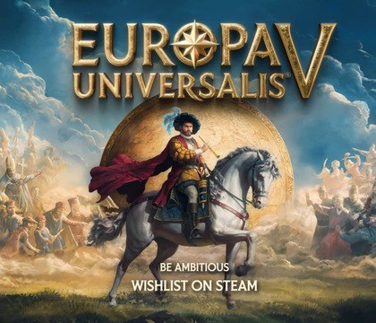 Paradox анонсировала Europa Universalis 5 — игру переведут на русский язык Студия Paradox Interactive официально анонсировала новую часть популярной серии глобальных стратегий Europa Universalis. Действие Europa Universalis 5 развернется накануне Столетней войны в 1337 году. Авторы обещают самую масштабную игру в истории серии. Читать далее