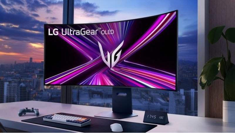 LG представила UltraGear 5K2K — первый в мире гнущийся игровой OLED-монитор с разрешением 5120 × 2160 пикселей  Южнокорейская компания LG не стала дожидаться ежегодной выставки CES, которая начнётся уже через неделю, представив новую линейку игровых мониторов. Наибольший интерес среди новинок вызывает флагманская модель LG UltraGear 5K2K  45GX990A , которая, по заявлению производителя, является «первым в мире гибким OLED-дисплеем с разрешением 5K2K».  #lgultragear #lg #мониторы