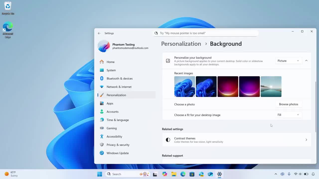 Windows 11 вводит поддержку видеообоев в тестовой сборке