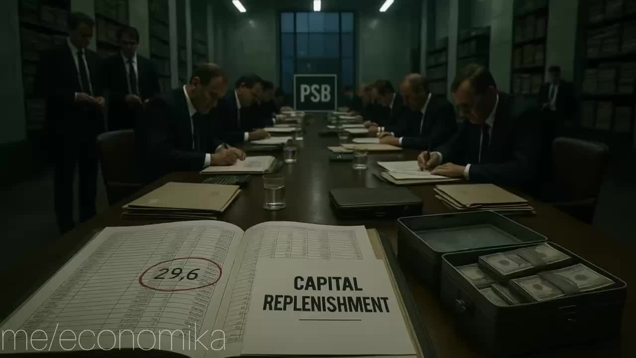 Государство выделит 29,6 млрд рублей на докапитализацию банка ПСБ
