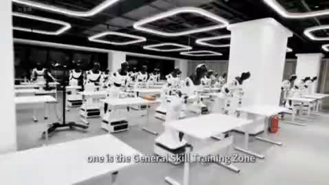 В Пекине открыли крупнейшую школу для роботов, обучающих их выполнять бытовые и производственные задачи