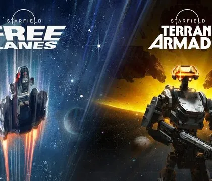 Starfield получила дополнение Terran Armada крупное бесплатное обновление Free Lanes и версию для PS5 Компания Bethesda выпустила второе дополнение для своей ролевой игры Starfield под названием Terran Armada Оно добавляет в проект новую сюжетную линию посвященную защите Освоенных систем от милитаристской фракции представители которой считают себя истинными наследниками Земли