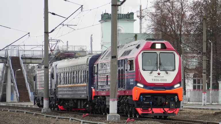 На испытания отправили новый брянский магистральный тепловоз ТЭ26 guberniya tv obshhestvo 320981 Техника не имеет аналогов в мире ƃℾ подписаться прислать новость