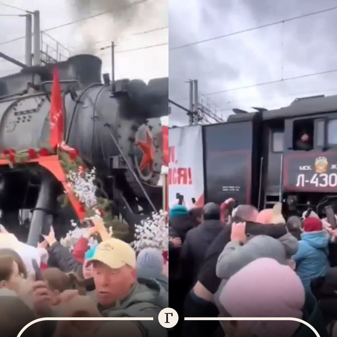 Мужчины подрались во время встречи поезда Победы. К прибытию праздничного состава на вокзал города Янаул собрались зрители. В какой-то момент мужчина в желтой кепке повернулся назад и начал проявлять агрессию. Люди с детьми попытались отстраниться, от чего толпа уплотнилась. «Это вы еще не видели, какая очередь и давка была за кашей бесплатной. Мимо вагона с кухней к экспозиции с военной техникой было банально тяжело пройти. Девочку одну раздавили, она стояла и плакала, рассказывая о том, как ее толкали и что внутри все болит. Люди совсем разум потеряли», — рассказала местная жительница. Чем закончилась драка — неизвестно. — Не лучшее место для выяснения отношений
