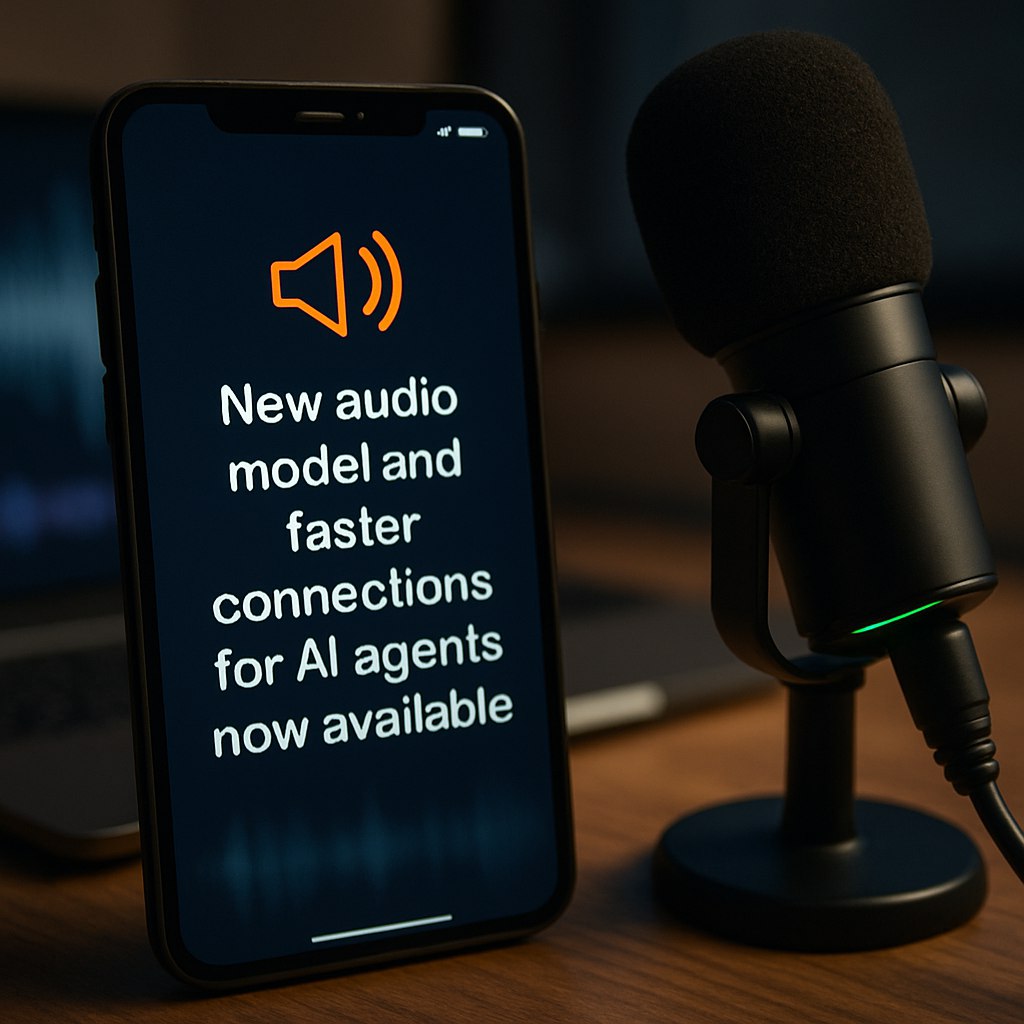 OpenAI представила обновления API направленные на повышение надежности голосового взаимодействия и скорость работы агентов для разработчиков Новая аудиомодель и ускоренные соединения для AI агентов уже доступны PRO AI OFFICIAL