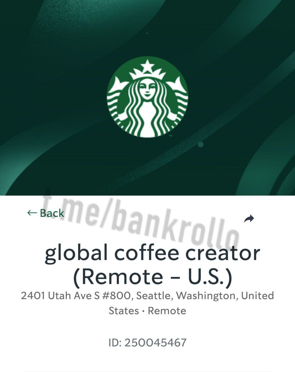 Starbucks будет платить по 1 млн рублей в месяц за путешествия и ведение блога о кофе с упоминанием бренда. Соискателю требуется всего лишь быть старше 18 лет, специальное образование или опыт работы не требуются.