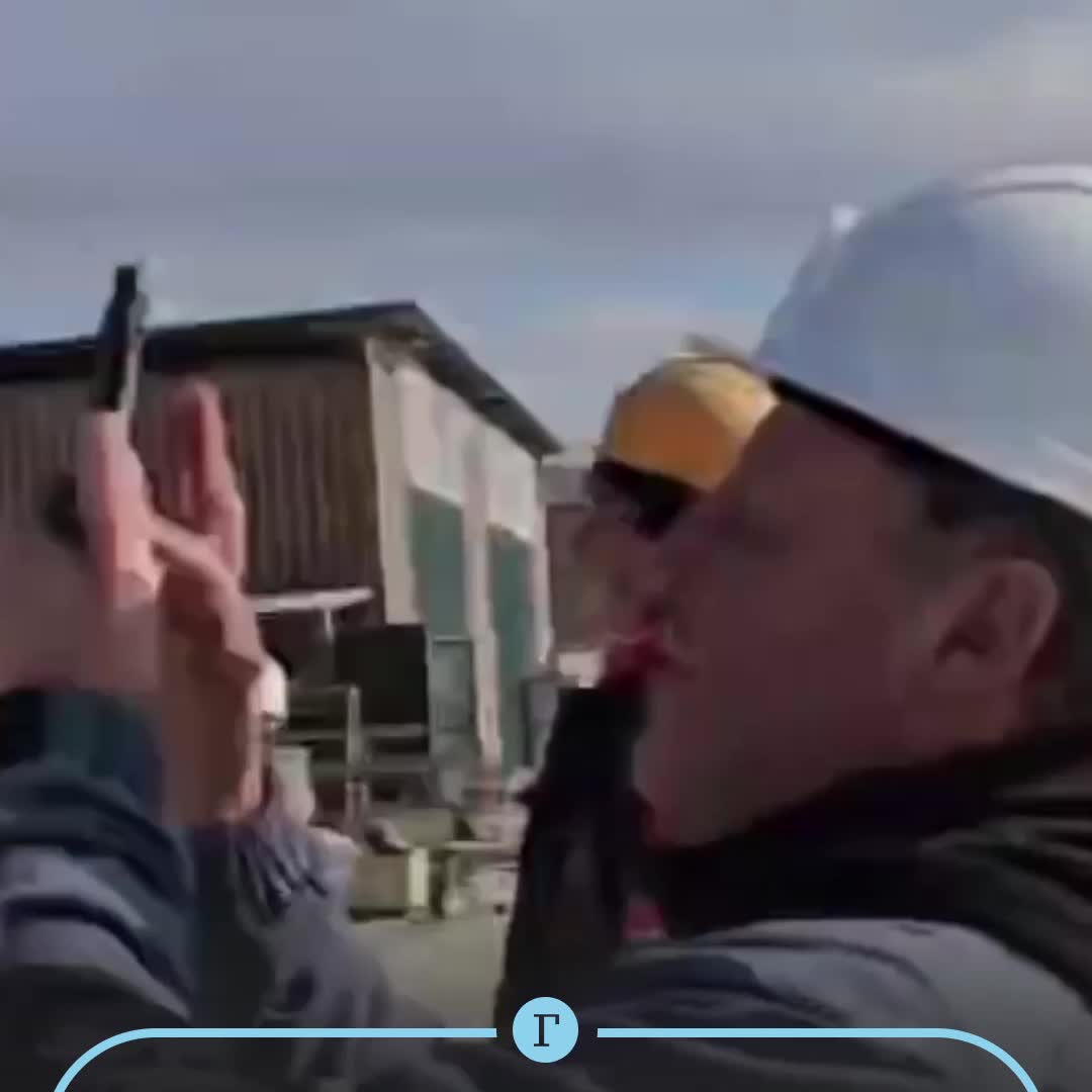 Гималайский медведь стал необычным инспектором на стройке в Приморье