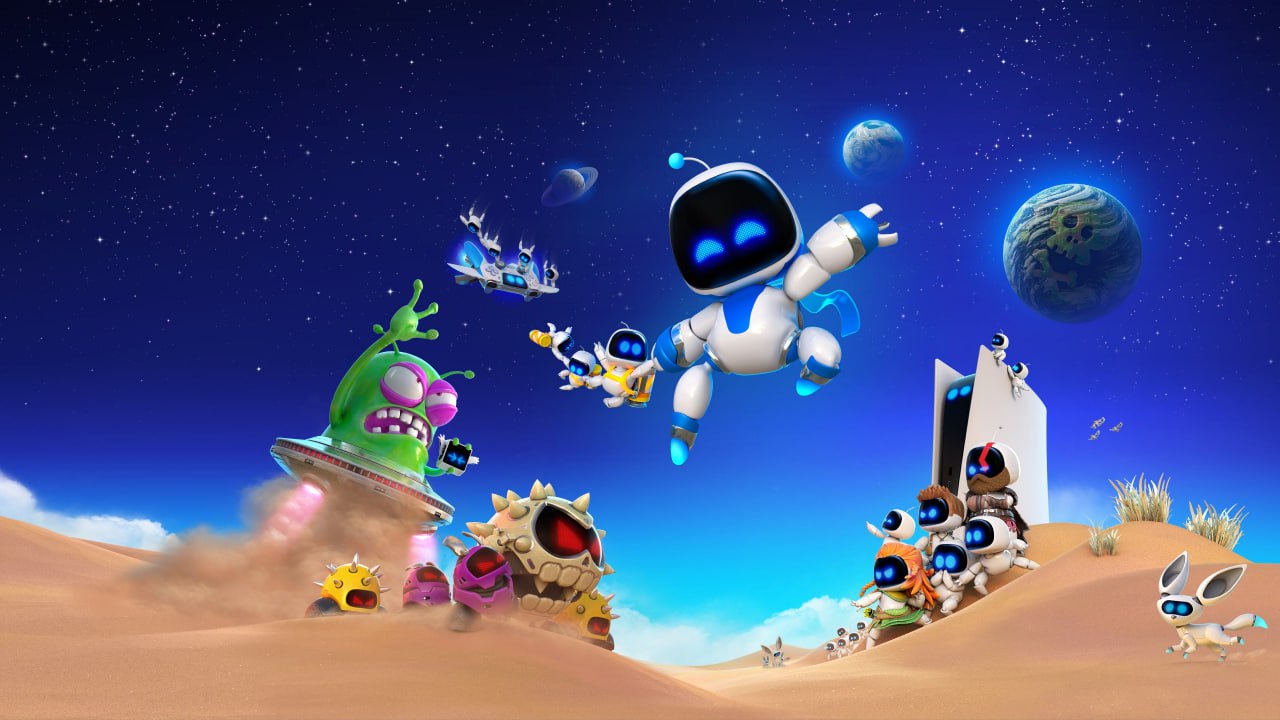 Astro Bot забрал награду Игра года 2024.