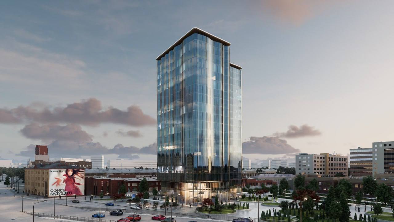OCTOBER GROUP получил разрешение на строительство бизнес-центра K-CITY Проект появится в Басманном районе в центре Москвы – в 5 минутах от метро «Бауманская» и в 12 минутах от «Красносельской» – и станет первым бизнес-центром класса «А» в этой локации. Могсосстройнадзор выдал РНС на первую очередь строительства – 18-этажную башню общей площадью 22,5 тыс. кв. м. В проекте представлены разнообразные планировки от 36 до 716 кв. м, которые можно объединять в более крупные лоты до 10 тыс. кв. м. Они займут 3-18 этажи здания суммарная площадь офисов составляет 13,8 тыс. кв. м , а на первых этажах откроются кафе, магазины, canteen, клиентские офисы банков и другая инфраструктура. Также на первом этаже обустроят просторное лобби площадью 215 кв. м, где оборудуют зоны для ожидания и переговоров. Авторы архитектурной концепции – международное архбюро NIKKEN SEKKEI, которое входит в топ-2 в мире. Ввод первой очереди в эксплуатацию запланирован на 2028 год. Бизнес-центр отличается хорошей транспортной доступностью. Помимо двух станций метро в пешей доступности, рядом расположен ТПУ «Площадь трех вокзалов», объединяющий Казанский, Ярославский и Ленинградский вокзалы, которые интегрированы с МЦД-2 и МЦД-4. Для автомобилистов предусмотрен удобный выезд на ТТК в 1 минуте от бизнес-центра, дорога до Садового кольца займет 10 минут. Оставить машину сотрудники смогут в подземном паркинге в составе проекта. Справочно: Общая площадь проекта составляет 59,8 тыс. кв. м. В рамках второй очереди здесь также будет реализован артхаб им. И.Д. Кобзона с трансформируемым залом для культурных и деловых мероприятий: концертов, выставок, иммерсивных шоу, спектаклей, конференций, лекций. Проект реализуется совместно с фондом «КОБЗОН».