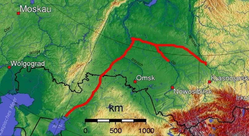 Поворот северных рек но по трубам Научную составляющую проекта по переброске речного стока сибирской реки Оби в Узбекистан проработает ОНЗ РАН Об этом РБК рассказал научный директор Института водных проблем РАН Виктор Данилов Данильян Наиболее перспективными проектами ученые признали перераспределение части стока реки Оби в высохшее Аральское море на границе Узбекистана и Казахстана и рек Печора и Северная Двина в бассейн реки Волги и далее в Приазовье Идея поворота рек не нова Аналогичный проект пытались реализовать еще в 1970 е Но в отличие от несостоявшегося советского проекта строительства открытого канала ученые РАН обсудили создание закрытой трубопроводной системы из полимерных труб