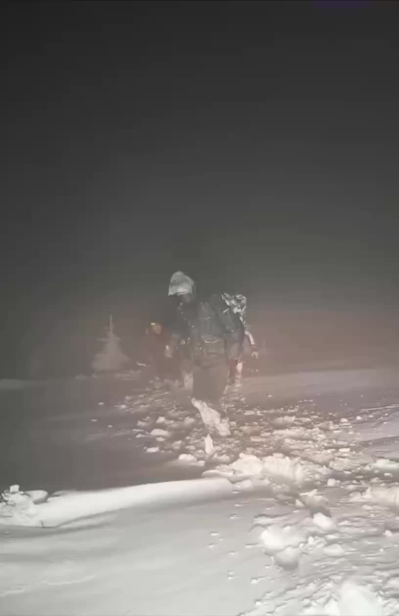 Румынские спасатели помогли двум украинцам, заблудившимся в Карпатах