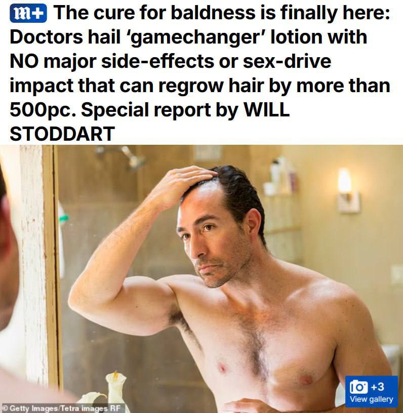 Победа над лысиной близка новый препарат класкотерон показал рост волос более чем на 500 за полгода В тестах у мужчин зафиксировали ПЯТИКРАТНОЕ улучшение густоты на проблемных участках В отличие от таблеток лосьон блокирует гормоны прямо в волосяной луковице а не во всём организме Да это значит никаких побочек для мужского здоровья Официальный запуск препарата в аптеках ожидают до конца 2026 года Скидывайте тому самому другу