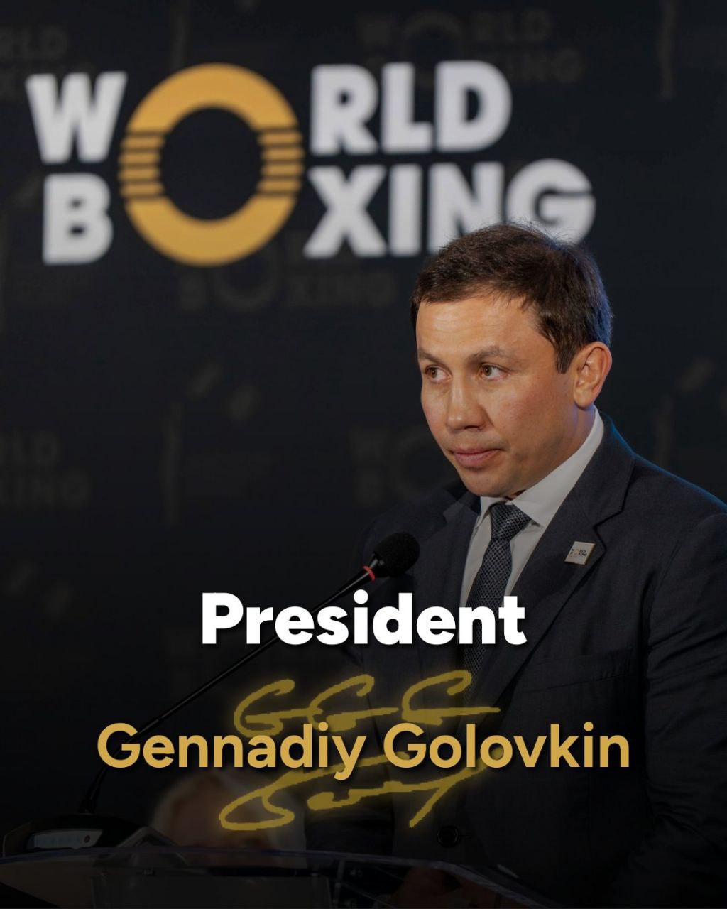Геннадий Головкин возглавил World Boxing Бывший чемпион мира WBC WBA и IBF президент Олимпийского комитета Казахстана Геннадий Головкин стал президентом World Boxing WB международной организации объединившей вышедшие из международной ассоциации IBA страны на фоне ее конфликта с МОК Головкин был единственным кандидатом на этот пост он сменил во главе организации Бориса ван дер Фёрста Голландец ранее был главным конкурентом Умара Кремлева за пост главы IBA Головкин с сентября 2024 года возглавлял олимпийскую комиссию WB В феврале World Boxing довела число своих членов до 78 выполнив основное требование для признания МОК а в марте получила право провести олимпийский турнир по боксу в 2028 году Global Look Press Подписаться на РБК Спорт