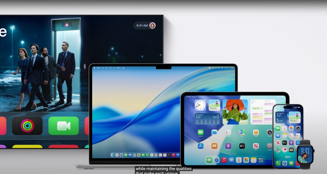 Apple наконец показала новый дизайн IOS 26 — «Жидкое стекло». Он на самом деле прозрачный и это самый масштабный редизайн в истории Яблока. Техно