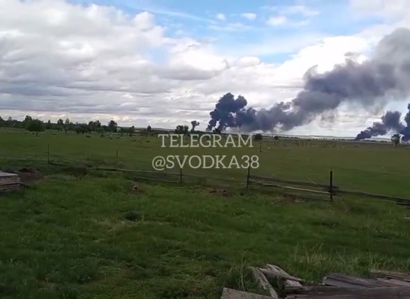 Кадры нескольких пожаров в районе Среднего Иркутской области появились в сети Вся информация уточняется Читать подробнее на сайте...