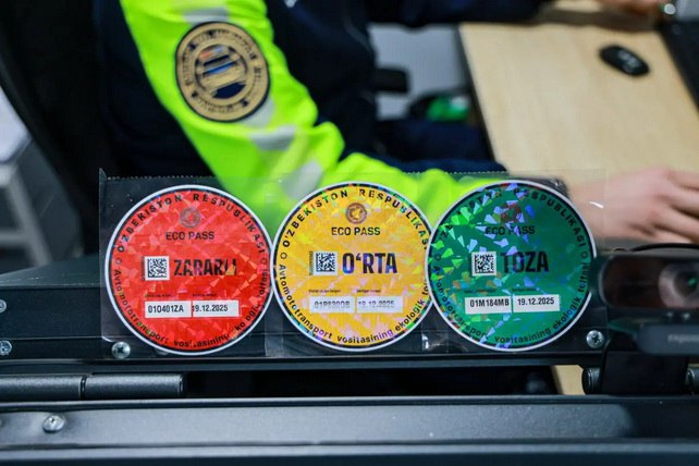 В Узбекистане теперь можно оформить экологический стикер для авто онлайн через портал ЕПИГУ На портале ЕПИГУ my gov uz появилась возможность дистанционного оформления экологического стикера для автомобилей с определённой экологической категорией что позволяет избежать посещения подразделений СБДД   English O zbek tilida Ўзбек тилида На русском iOS Android