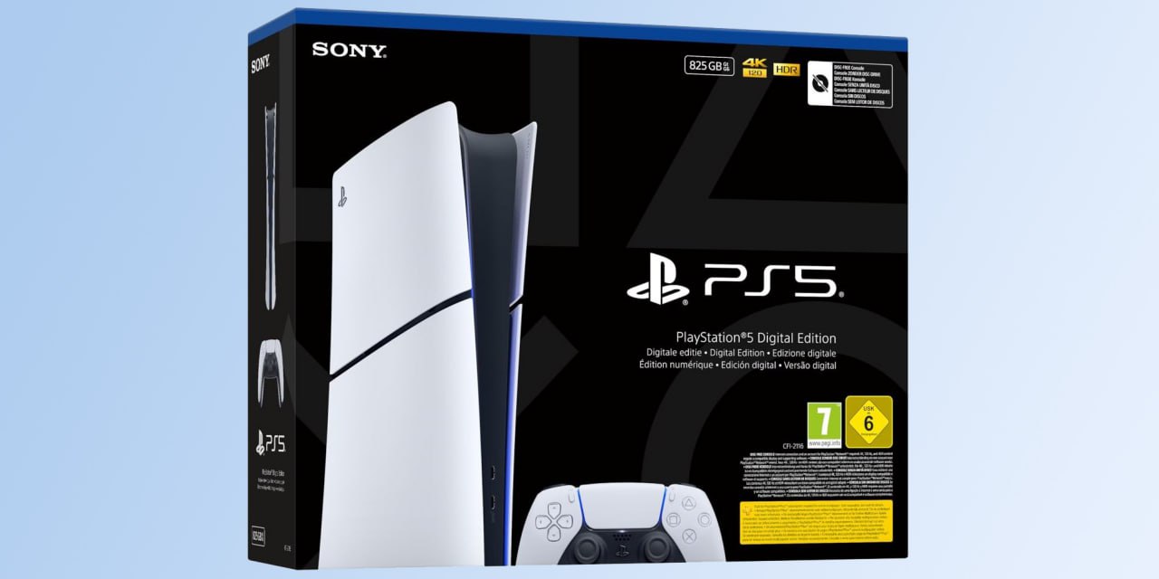 В новой ревизии PlayStation 5 Digital Edition уменьшили объём SSD Речь про так называемую Slim версию актуальную модель уменьшенных размеров Ранее она поставлялась с накопителем на 1 ТБ но теперь Sony использует SSD на 825 ГБ Цена консоли при этом осталась прежней Версии PlayStation 5 Slim с дисководом это пока не коснулось там всё тот же терабайт Подробнее о существующих ревизиях PlayStation 5 Подписаться