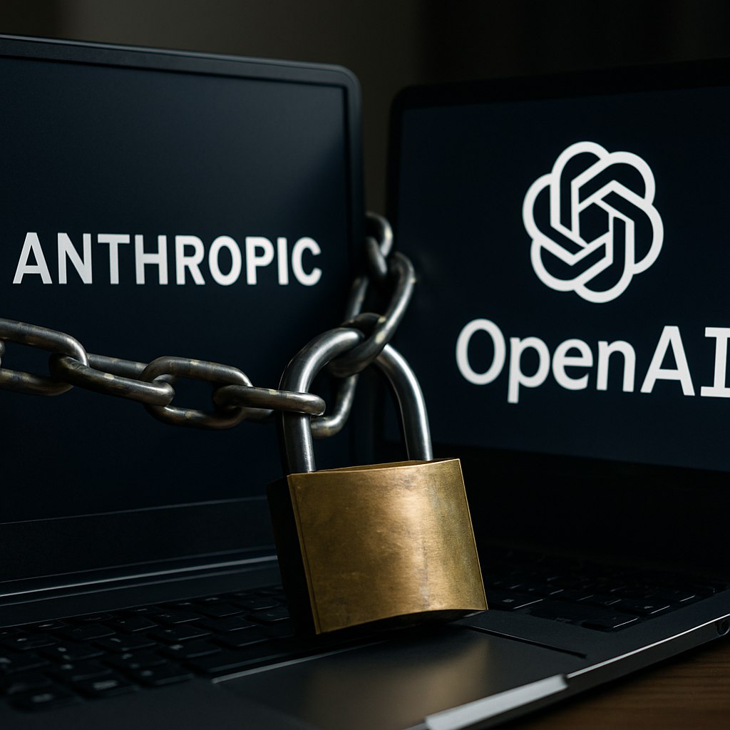Anthropic заблокировала доступ OpenAI к своим моделям Claude через API из-за предполагаемого нарушения контракта. Это произошло на фоне приближающегося релиза GPT-5.    AI OFFICIAL