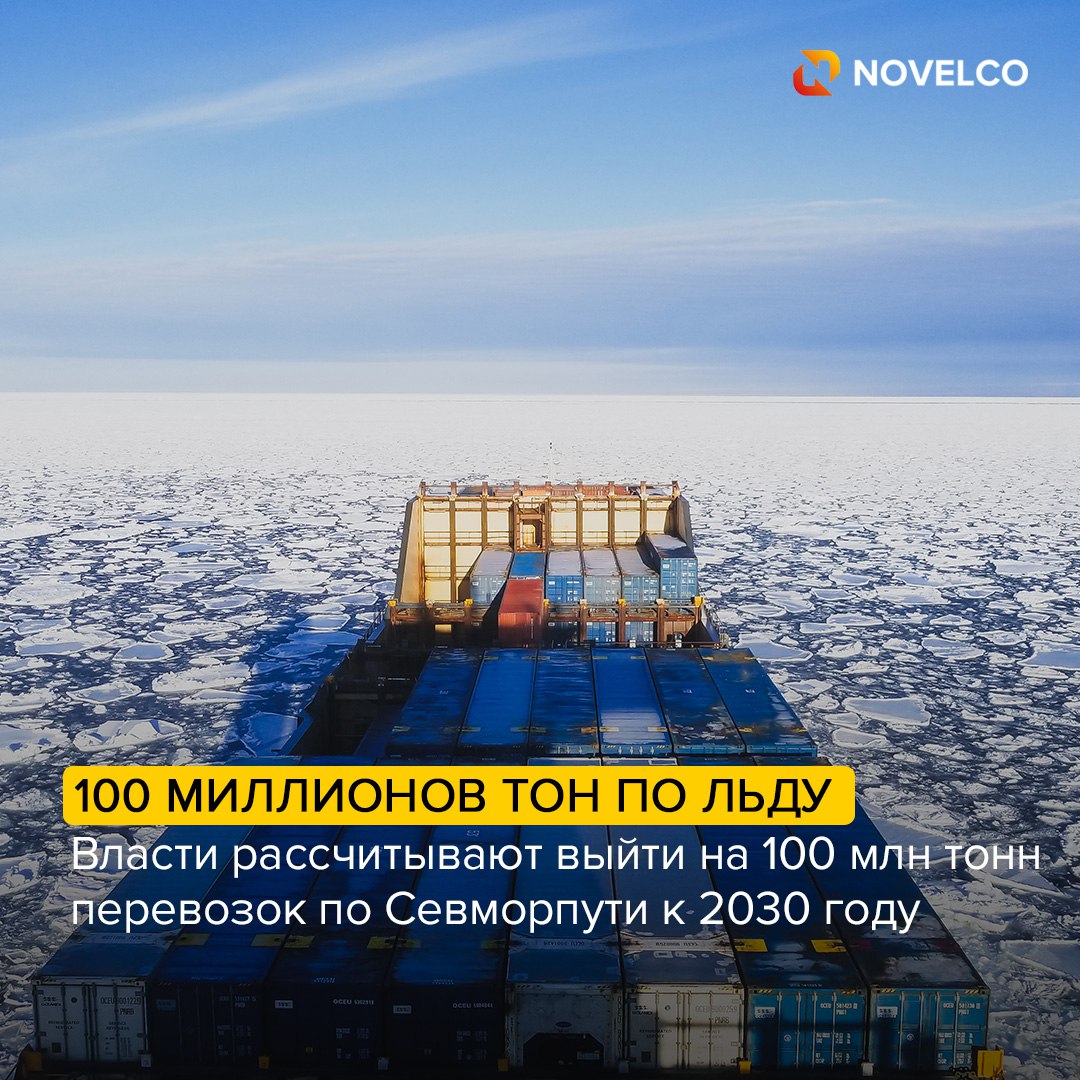 Власти рассчитывают выйти на 100 млн тонн перевозок по Севморпути к 2030 году Северный морской путь СМП к 2030 г сможет обеспечивать перевозку до 100 млн т грузов в год заявил министр по развитию Дальнего Востока и Арктики Алексей Чекунков Для безопасного круглогодичного движения по СМП создается флот ледового класса а развитие космической группировки позволяет прогнозировать ледовую обстановку Министр напомнил что СМП сегодня принципиально отличается от ситуации 2012 г когда грузооборот составлял всего 1 млн т и уже превысил советский рекорд в 8 млн т По его словам Россия сегодня является мировым лидером по навигации во льдах По итогам прошлого года по СМП перевезли почти 38 миллионов тонн грузов Главными товарами пока являются сырьевые грузы Но контейнеры уже потихоньку заходят на серверную дорожку Ожидания 100 миллионов тонн по прежнему связаны с ростом перевозок ресурсов логистика грузоперевозки морские перевозки морская логистика СевМорПуть NOVELCO