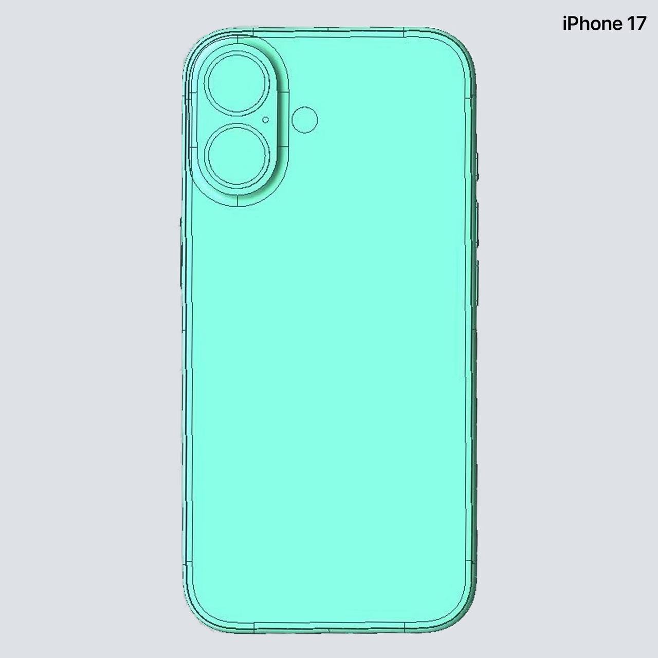 Сони Диксон поделился CAD-чертежами линейки iPhone 17 #слухи