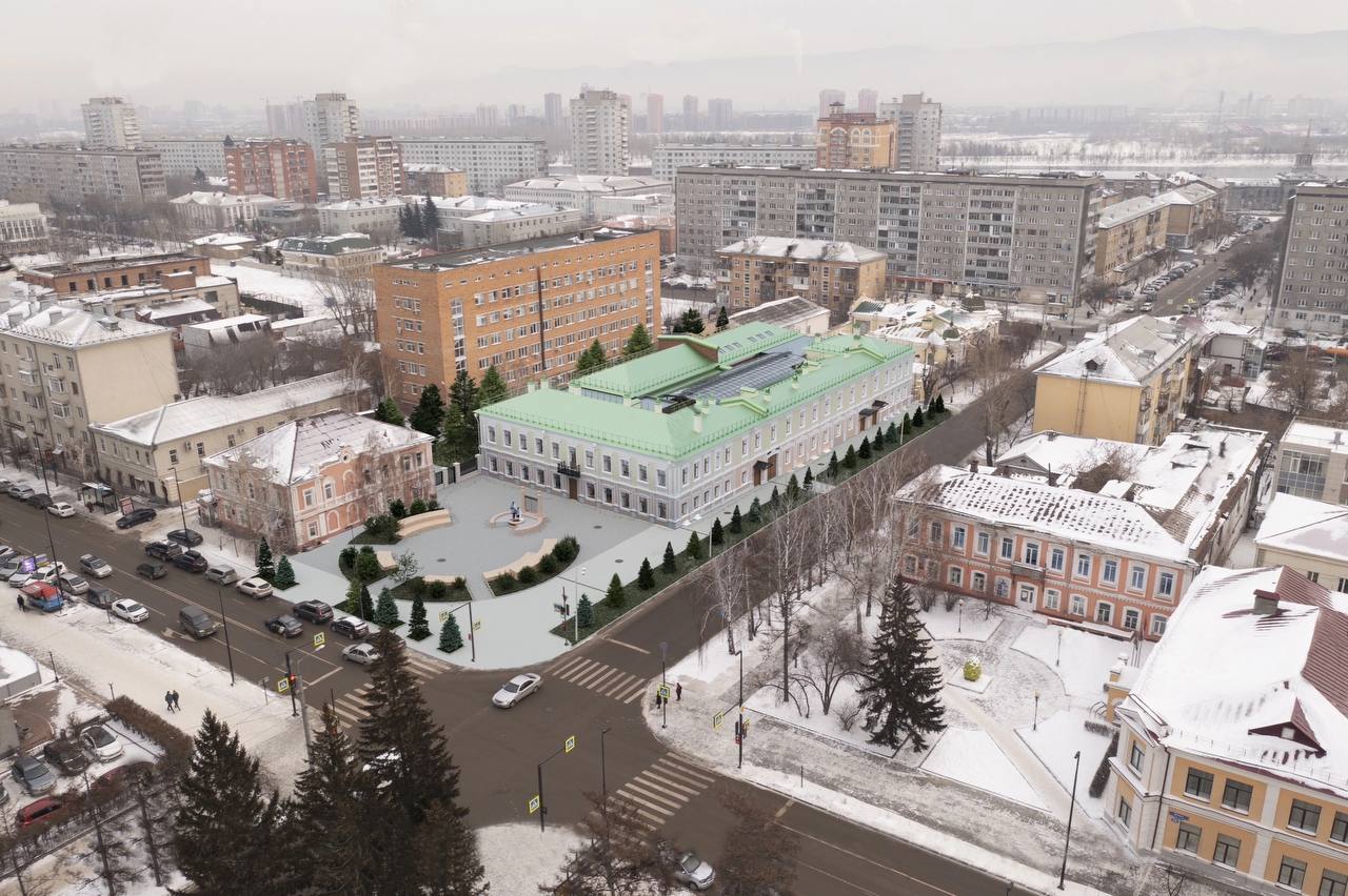 К 2028 году в Красноярске появится музейный квартал Как пишет в своих социальных сетях региональный министр культуры Аркадий Зинов, проект реставрации исторического здания на улице Парижской Коммуны, 22 для нужд художественного музея имени В. И. Сурикова уже получил положительное заключение государственной экспертизы. Подрядчика определят в рамках конкурса. Планируется, что он приступит к работам уже в июле. : Аркадий Зинов в соцсетях
