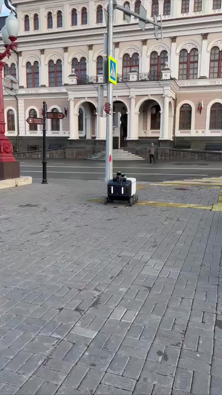 В Казани стартовали тесты роботов-доставщиков