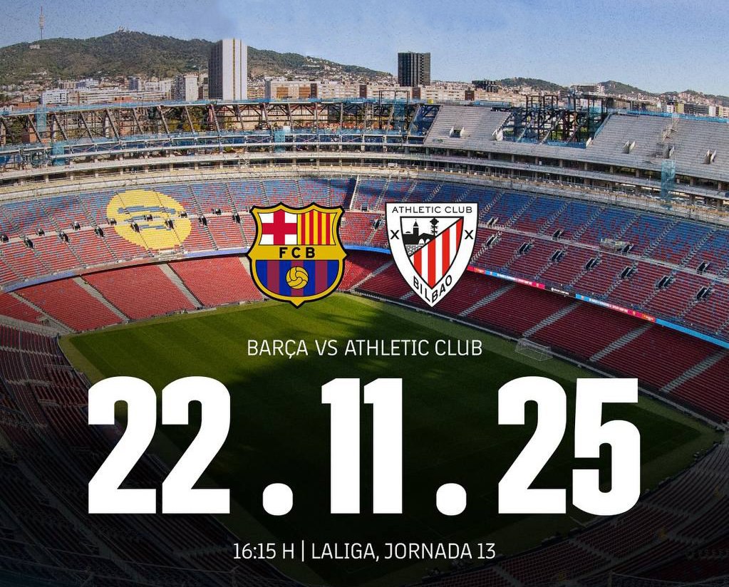 Спустя 909 дней ожидания Барса официально возвращается на Камп Ноу Уже в эту субботу 22 ноября каталонцы проведут первый матч после реконструкции против Атлетика но из за незавершённых работ на трибуны допустят лишь 45 401 зрителя