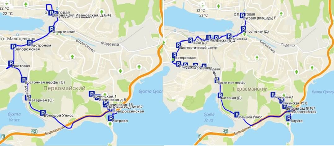 Во Владивостоке временно изменят схему движения маршрута 70 Луговая Окатовая Патрокл Об этом сообщили в управлении транспорта Такое решение принято в связи с многочисленными обращениями граждан Начиная с 26 ноября в течение 60 дней автобусы этого маршрута будут следовать по следующей схеме Луговая Трамвайная 12 Луговая Ивановская 6 4 Спортивная Гастроном Запорожская Окатовая Восточная верфь Катерная Большой Улисс Патрокл Новороссийская Детский сад 167 Сочинская 15 Сочинская 1 Сочинская 15 Детский сад 167 Новороссийская Патрокл Большой Улисс Катерная Восточная верфь Окатовая Бурачка Олега Кошевого Радиоприбор Ветеранская Диагностический центр Чайка Мальцевская Пески Мельзавод Спортивная Луговая Трамвайная 12 Если в течение тестового режима пассажиропоток будет увеличен то эта схема маршрута будет утверждена ТранспортВладивостока gortrans vl