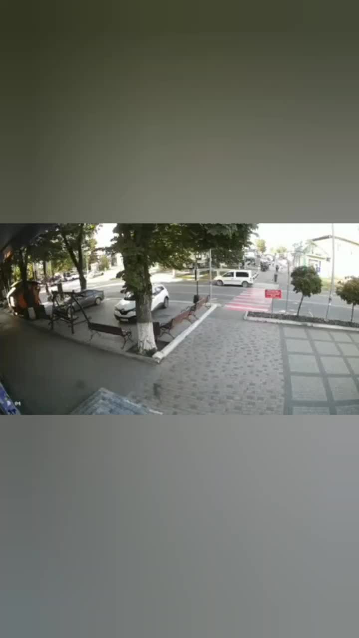 Автомобиль сбил женщину на пешеходном переходе в Единцах