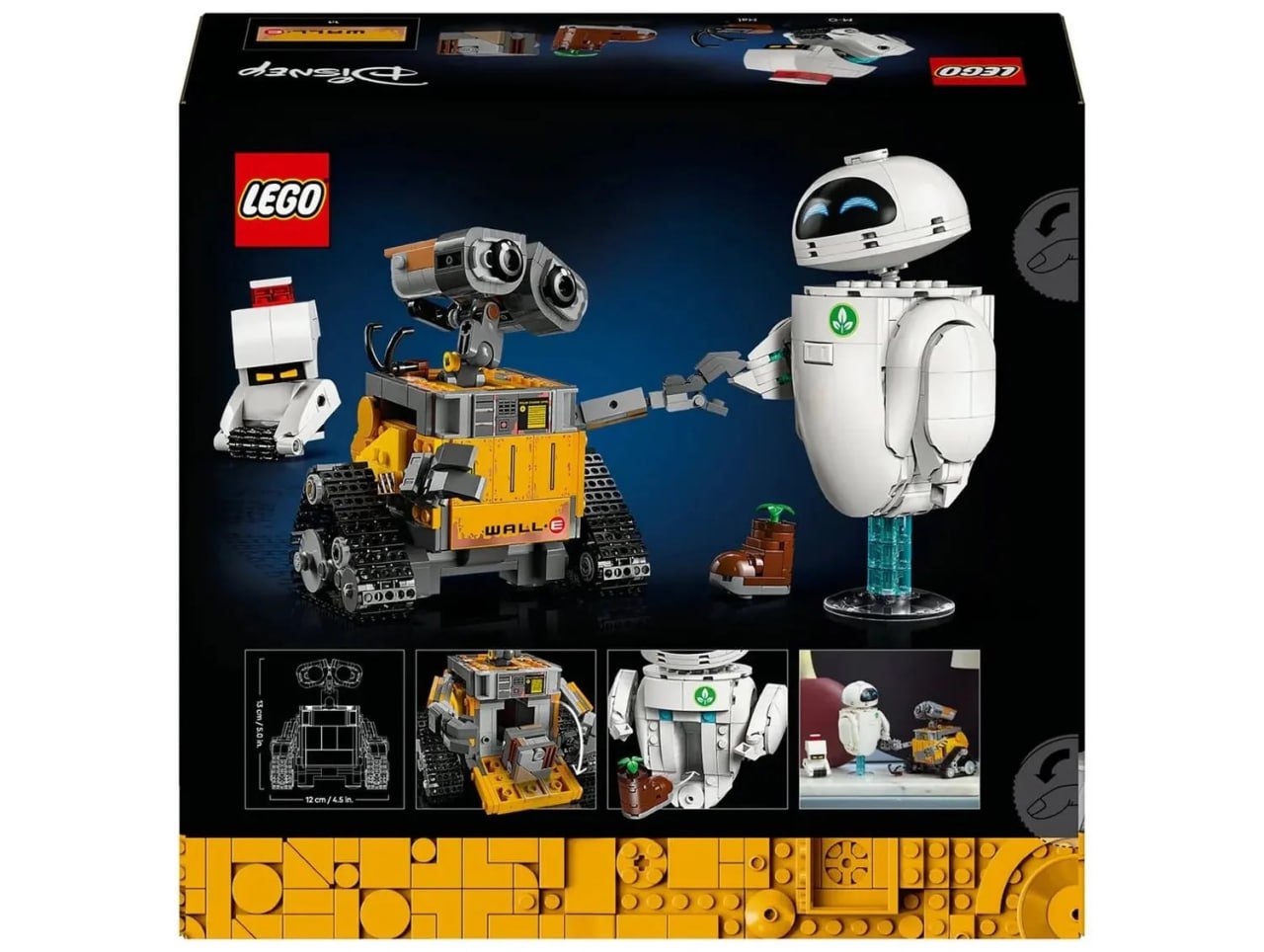 LEGO выпустили фигурки по Валли — набор Wall-E & EVE воссоздаёт парочку роботов из легендарного мультика.  Мечта каждого фаната Лего.
