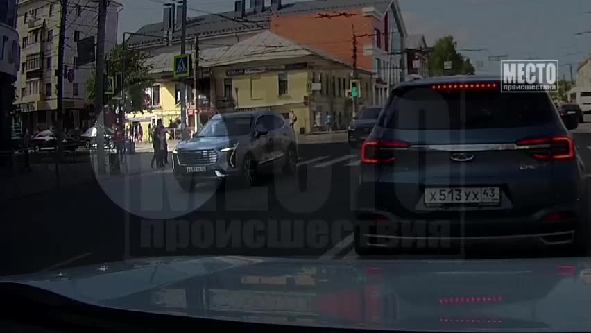 В Орле пешеход госпитализирован после ДТП на запрещающий сигнал светофора