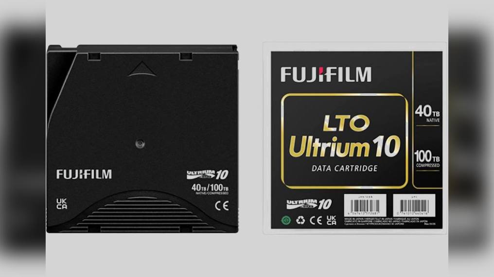 Fujifilm представила ленточный накопитель LTO 10 ёмкостью 40 Тбайт до 100 Тбайт с компрессией для резервного копирования Новые картриджи совместимы с существующими системами и защищают данные от сетевых атак