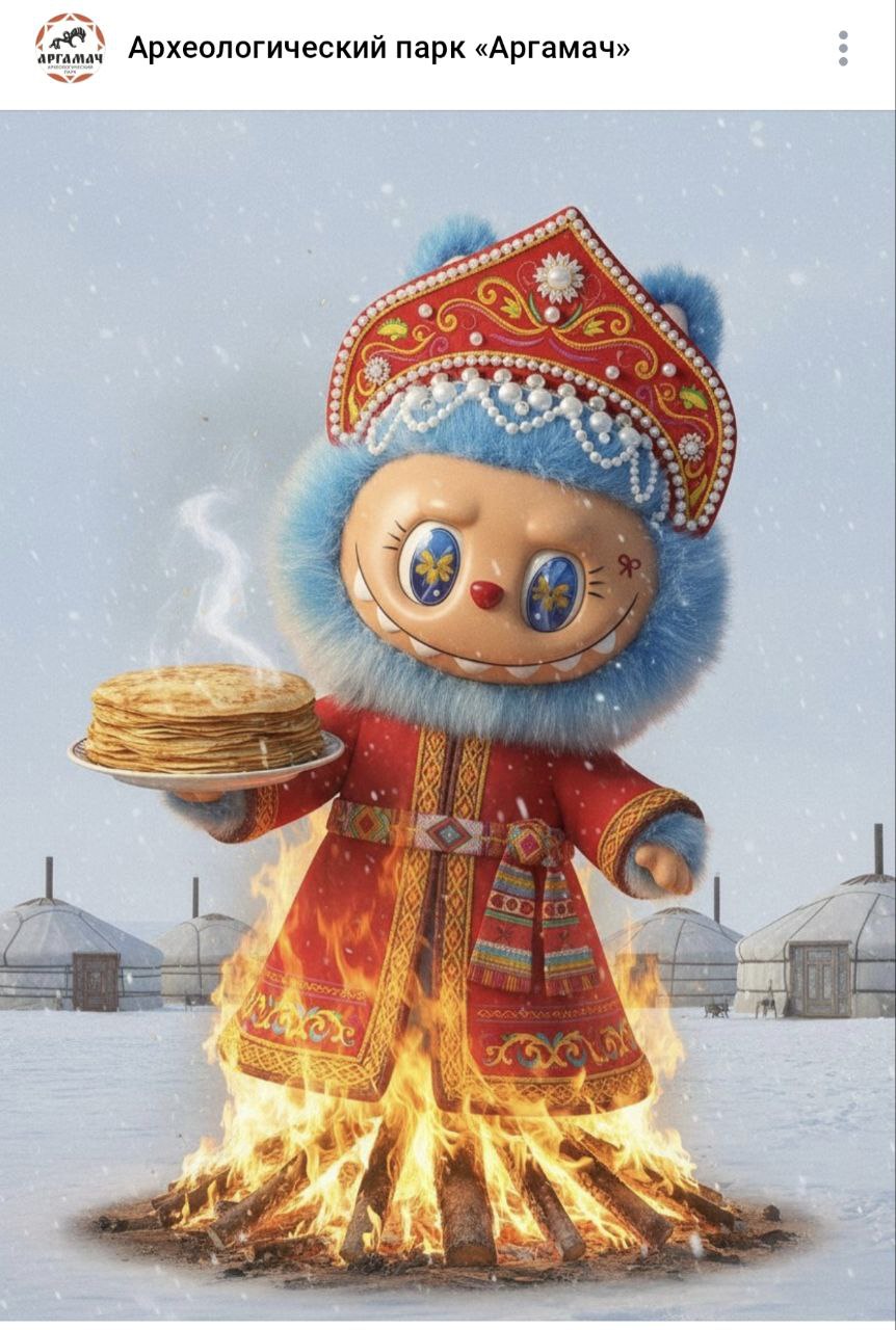 В Липецкой области на праздновании Масленицы планируют сжечь фигуру лабубу Информация об этом появилась в канале регионального правительства Сжигание лабубу состоится в археологическом парке Аргамач В комментариях на странице парка в ВК появились сообщения от родителей которые сообщили что откажутся от посещения праздника опасаясь за реакцию своих детей   Подписывайтесь на Расстригу