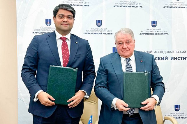 Узбекистан и Курчатовский институт договорились о стратегическом научно техническом сотрудничестве в ядерной сфере Узбекская делегация во главе с директором Агентства Узатом Азимом Ахмедхаджаевым в рамках рабочего визита провела переговоры с руководством Национального исследовательского центра Курчатовский институт а также ряд профильных встреч с его ведущими специалистами English O zbek tilida Ўзбек тилида На русском iOS Android