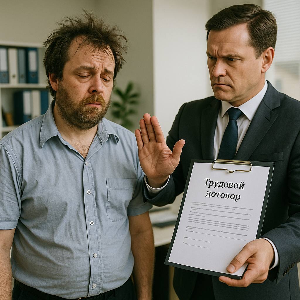 Вонючки будут уволены в России узаконили борьбу с ароматными коллегами Вонючий коллега больше не просто офисная беда а повод для увольнения Юристы напомнили если человек упорно игнорирует гигиену отказывается мыться использовать дезодорант и выглядит неопрятно работодатель имеет право расторгнуть с ним договор Но с оговоркой только если это прописано в правилах трудового распорядка или трудовом договоре Чтобы всё было по закону работодателю придётся зафиксировать жалобы провести разъяснительную беседу и составить акт Только после этого можно переходить к мерам Причём формулировки должны быть конкретными соблюдать личную гигиену не допускать появления в грязной одежде не источать резких запахов    Реклама