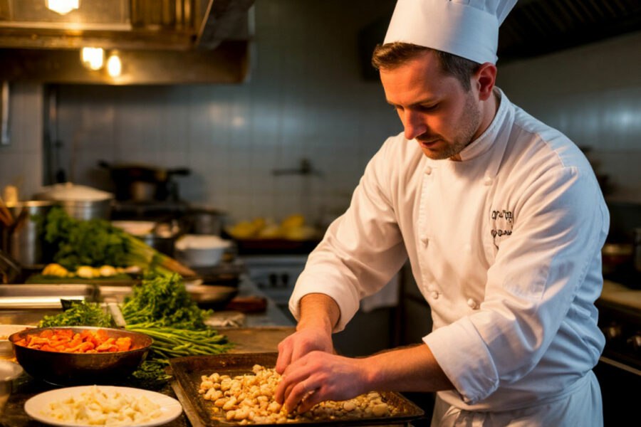 Свыше пяти тысяч вакансий поваров и кондитеров разместили новосибирские компании В Сибирском федеральном округе за период с января по ноябрь 2025 года появилось 26 7 тысячи вакансий для поваров пекарей и кондитеров В Новосибирской области более 5 тысяч За такие кадры конкурируют не только предприятия общепита но и розничная торговля развивающая кулинарные направления и сегмент готовой еды Подробнее читайте по ссылке     INFOPRO54 Источник фото нейросеть Шедеврум