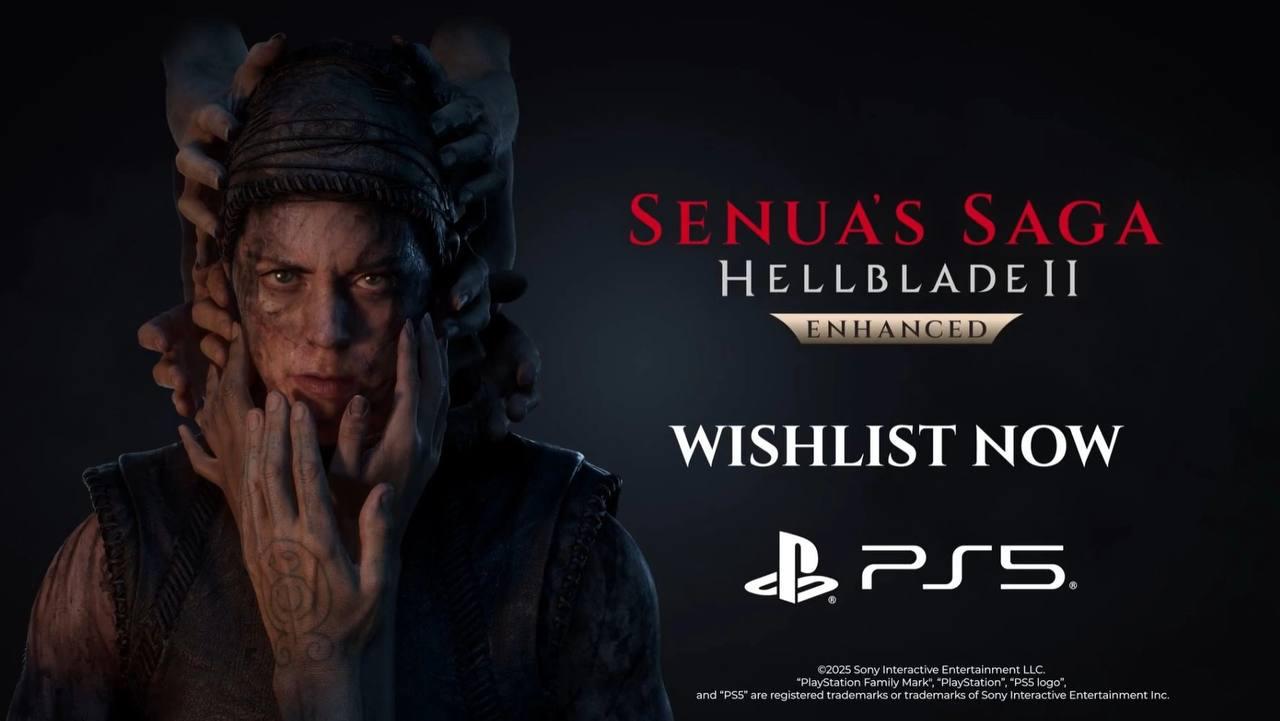 Senua’s Saga: Hellblade II выйдет на PS5 Студия Ninja Theory сообщила, что вторая часть Hellblade выйдет на PlayStation 5 уже этим летом. Версия для консоли Sony получит дополнительные функции, поддержку DualSense и улучшения для PS5 Pro. Кинематографичная экшен-адвенчура вышла ровно год назад, 21 мая 2024 года, и заслужила 81 балл из 100 от критиков, а также получила награды премии BAFTA в категориях «Художественные достижения» и «Лучший звук». Страница игры уже появилась в PlayStation Store, но предзаказы пока недоступны.