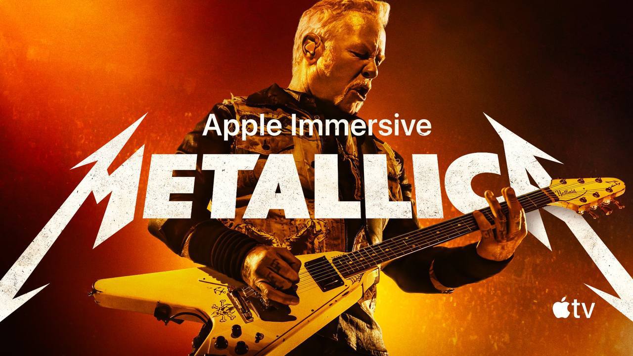 Apple выпустит иммерсивный концерт группы Metallica эксклюзивно для Vision Pro  Компания разместила на сцене 14 специальных камер Apple Immersive Video, чтобы владельцы гарнитур Vision Pro могли почувствовать себя полноценными участниками концерта.  25-минутная запись включает в себя исполнение трёх треков: «Whiplash», «One» и «Enter Sandman». Съёмки проходили в столице Мексики, в рамках мирового турне M72.  Премьера состоится 14 марта. Концерт также можно будет посмотреть в розничных магазинах Apple, если у вас вдруг ещё нет гарнитуры Vision Pro.