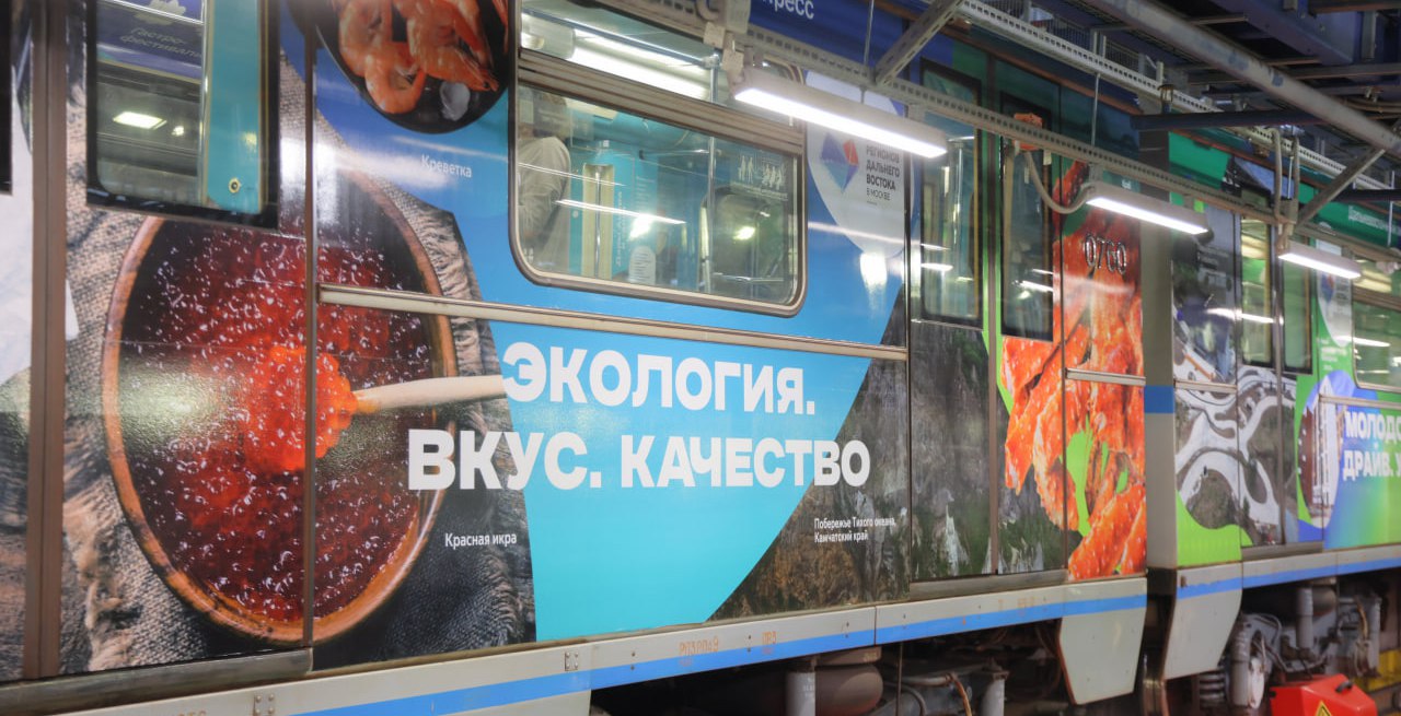 В московском метро на линию вышел брендированный поезд о Камчатке В преддверии Дня народного единства на линию московского метро вышел специальный брендированный поезд Его пассажиры могут узнать о регионах Дальнего Востока в том числе о Камчатском крае Нажмите для подробностей   kam24 ru news main 20251102 122298 html utm source telegram utm medium messenger