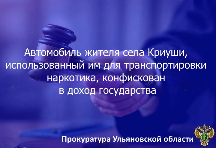 Заместитель прокурора Сенгилеевского района Ульяновской области поддержал государственное обвинение в судебном процессе по уголовному делу в отношении жителя региона. Он признан виновным в совершении преступления по ч. 2 ст. 228 УК РФ незаконные приобретение, хранение, перевозка наркотических средств в крупном размере . Установлено, что 8 апреля 2025 года 43-летний неработавший житель села Криуши К. попытался доставить на своем автомобиле марки ВАЗ 211210 приобретенные им наркотические средства растительного происхождения в другой населенный пункт, однако в тот же день в ходе спецмероприятий он был задержан возле одного из домов по проезду Зеленому в селе Тушна Сенгилеевского района, а в дальнейшем привлечен к уголовной ответственности. Суд согласился с позицией заместителя прокурора района и приговорил К., полностью признавшего вину, к 2 годам лишения свободы условно, определив конфисковать автомобиль указанного лица в доход государства.