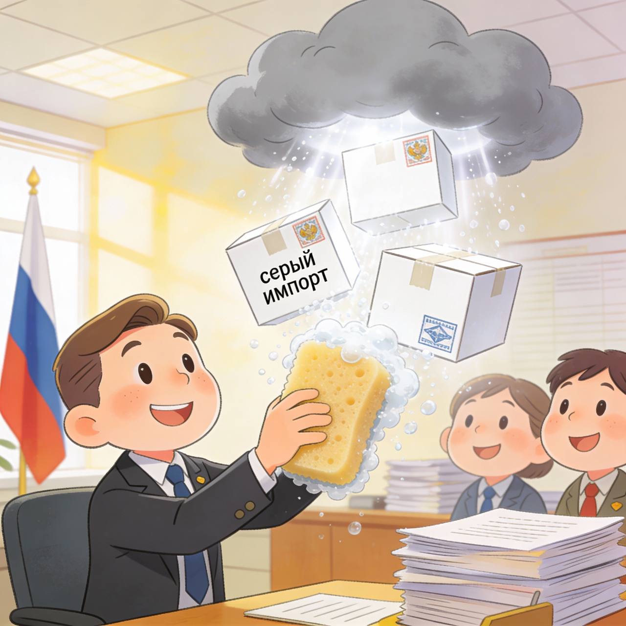 Глава Минфина сообщил как государство планирует контролировать импорт Антон Силуанов обозначил ключевую задачу по обелению серого импорта Предусмотрено следующее мы при импорте товаров из стран ЕАЭС должны будем четко отслеживать чтобы выплачивались налоги в первую очередь налог на добавленную стоимость чтобы цены по которым завозятся эти товары были адекватные а не заниженные и соответственно чтобы цена импортного товара легкой промышленности была конкурентноспособной с нашими производителями Вот это основная задача была по обелению в этой части Иными словами Минфин обещает сделать импорт из ЕАЭС белее снега налоги чётко по правилам цены без фокусов с занижкой конкуренция ну почти честная для отечественных производителей конечно Проще говоря серый ввоз легкой промышленности под прицелом чтобы наши фабрики не плакали от дешёвого импорта СПОТ и НДС авансом уже на подходе