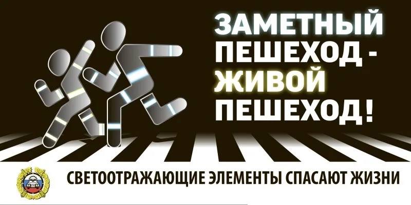 С сегодняшнего дня по 6 октября на территории Минераловодского округа пройдет профилактическое мероприятие «Заметный пешеход» направленное на популяризацию применения световозвращающих элементов.   Цели и задачи акции,  напомнить детям и взрослым о важности и необходимости применения светоотражаек.     Носить их должны не только дети, но и взрослые ведь за отсутствие светоотражающих элементов согласно ст. 12.29 ч.1 КРФ об АП есть штраф!      При остановке на дорогах за населенными пунктами, на пешеходах, обязательно должны быть жилеты отражающие свет фар, ведь в темное время суток пешеход на трассе становится не видимым, чем создаёт опасность для собственной жизни.