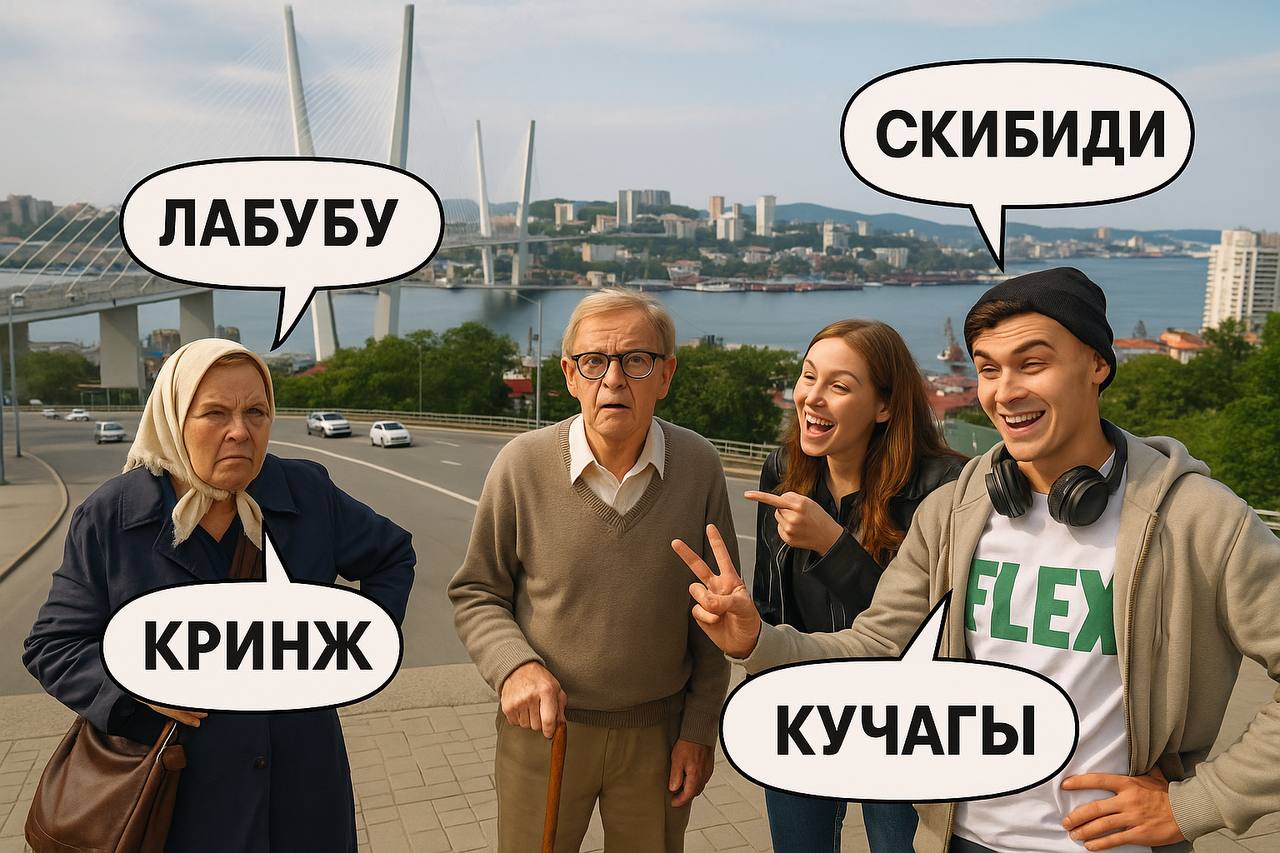 Лабубу скибиди кринж россияне не спешат принимать молодёжный сленг Словарь зумеров пока остаётся маргинальной территорией лишь 10 россиян регулярно используют слова вроде пикми кринж или катка выяснили Дзен и Грамота ру Большинство остаётся в стороне а 25 опрошенных считают такие выражения вредными для языка Особенно раздражают флекс 23 лабубу 21 скибиди и промпт по 17 Пока одни видят в этом эволюцию языка другие его разрушение Как бы там ни было скибиди туалет уже не вымыть Реклама