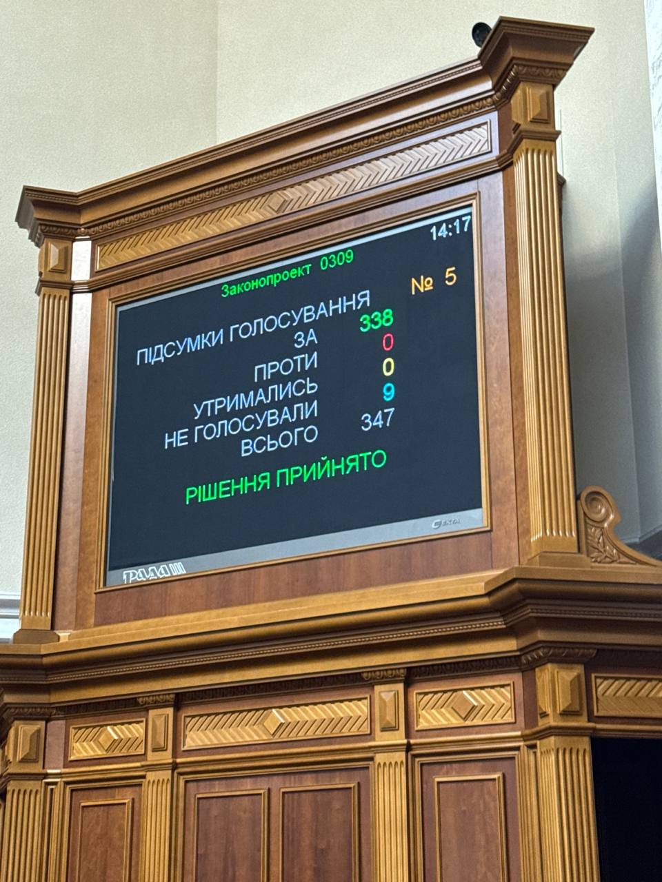 Верховная Рада ратифицировала соглашение о полезных ископаемых между США и Украиной. «За» проголосовали 338 депутатов. Следить за новостями РБК в Telegram